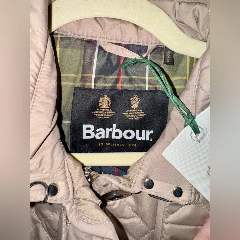 Barbour Tummel Quilted Jacket. Size 8. Brand New With Tags. Nordstrom Tuckernuck - Picture 6 of 8